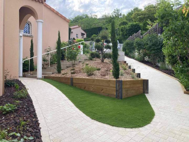 Conception jardin 3D Clermont-Ferrand