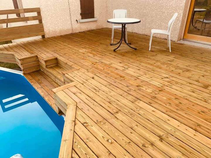 Réalisation de terrasse sur mesure Clermont-Ferrand